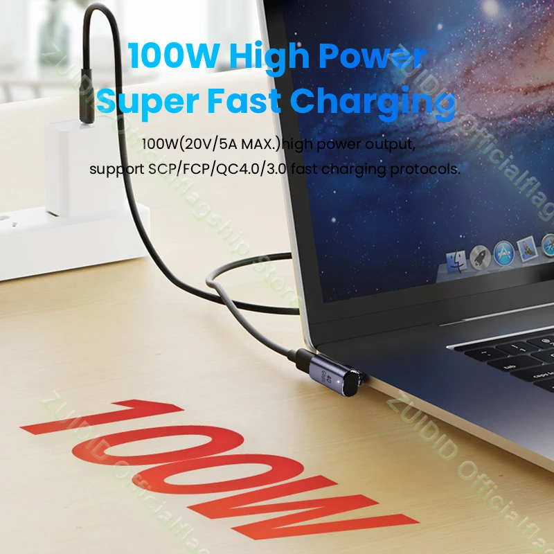 USB-C Magnetadapter USB4, 100 W, 8K 60 Hz – Bild 4