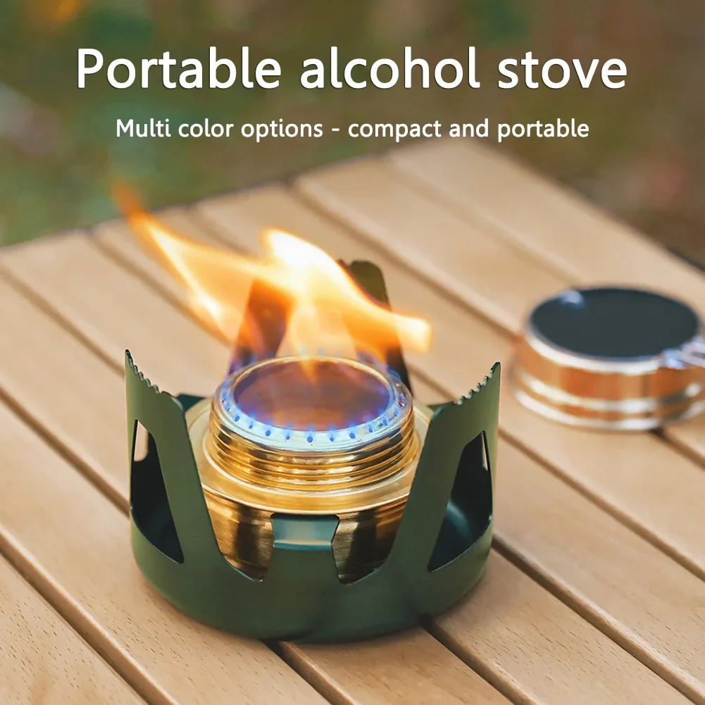 Tragbare Mini Alkohol Herd Brenner Einstellbare Feuerkraft