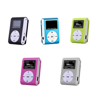 Mini-MP3-Player, tragbare Musik-Player mit 3,5-mm-Schnittstelle
