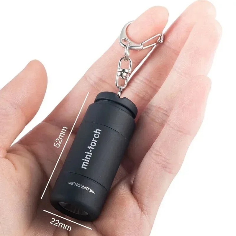 Taschen-Schlüsselanhänger-Taschenlampe, wasserdicht, für – Bild 6