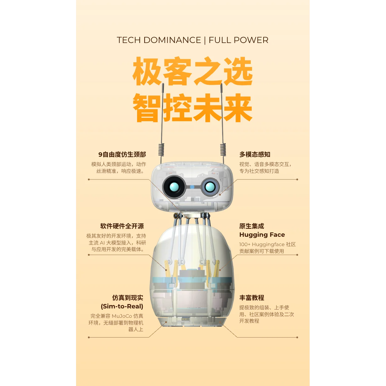 Hugging Face Reachy Mini Smart Roboter – Bild 3