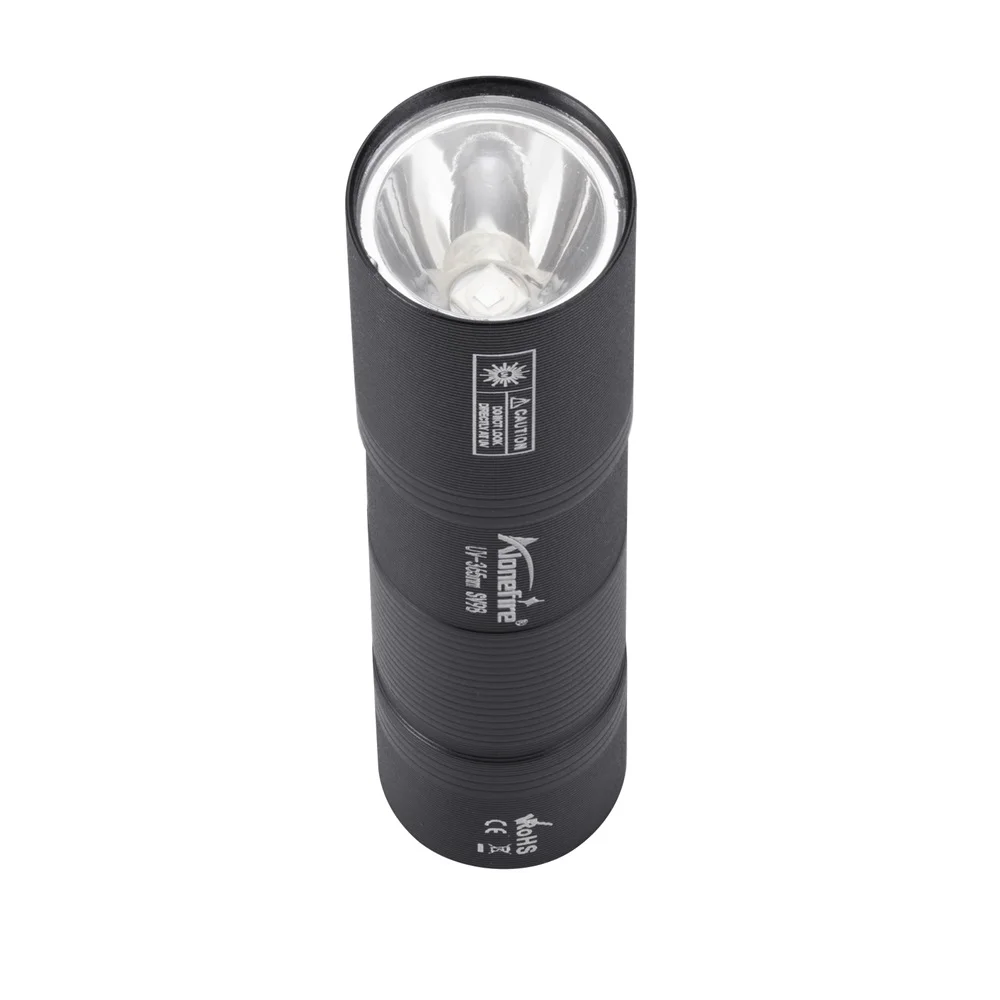 365nm UV-Taschenlampe USB wiederauf ladbare Mini-Palme – Bild 5