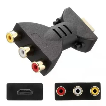 HD TV BOX HD 1080P RCA AV Zu HDMI-kompatibel Verbund Adapter Konverter AV2HDMI Audio Video kabel HDMI ZU AV