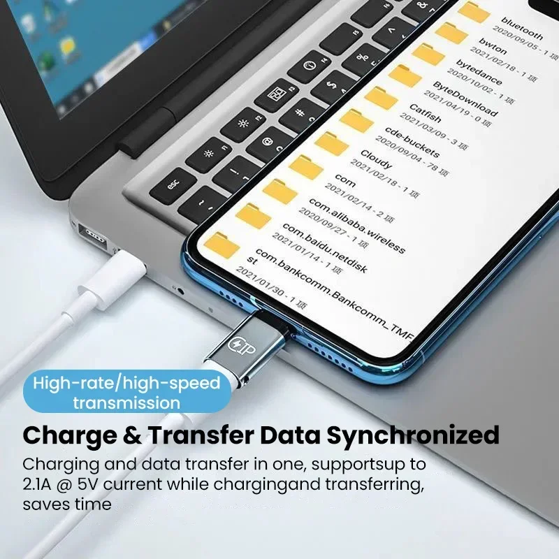 USB C Adapter USB Typ C auf Lightning Buchse Konverter für – Bild 5