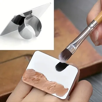 Makeup Mixing Palette, KissDate Makeup Spatula Palette mit Foundation Spatula, Makeup MixingTray Nail Art