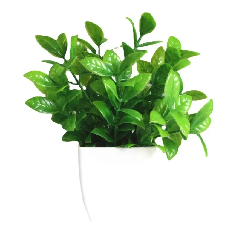 Künstliche Bonsai-grüne gefälschte Pflanze, Eukalyptus-Blume – Bild 5