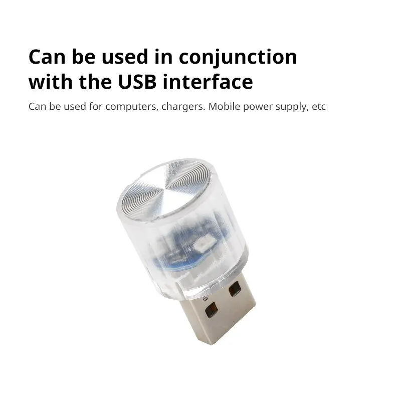 Auto Mini USB LED Umgebungs licht dekorative Atmosphäre – Bild 3