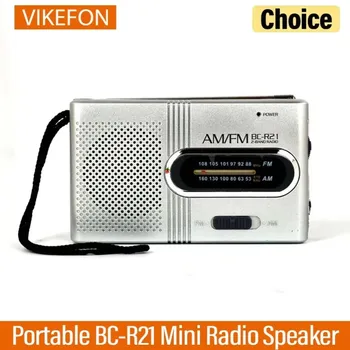 BC-R21/961/962 Mini-Radio, AM FM, batteriebetrieben, tragbares Radio, bester Empfang, langlebig, für Laufen