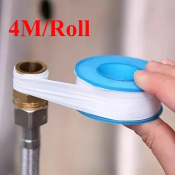 4 m PTFE-Wasserrohrband, ölfreies Dichtungsband, passendes Gewindedichtungsband, weißes