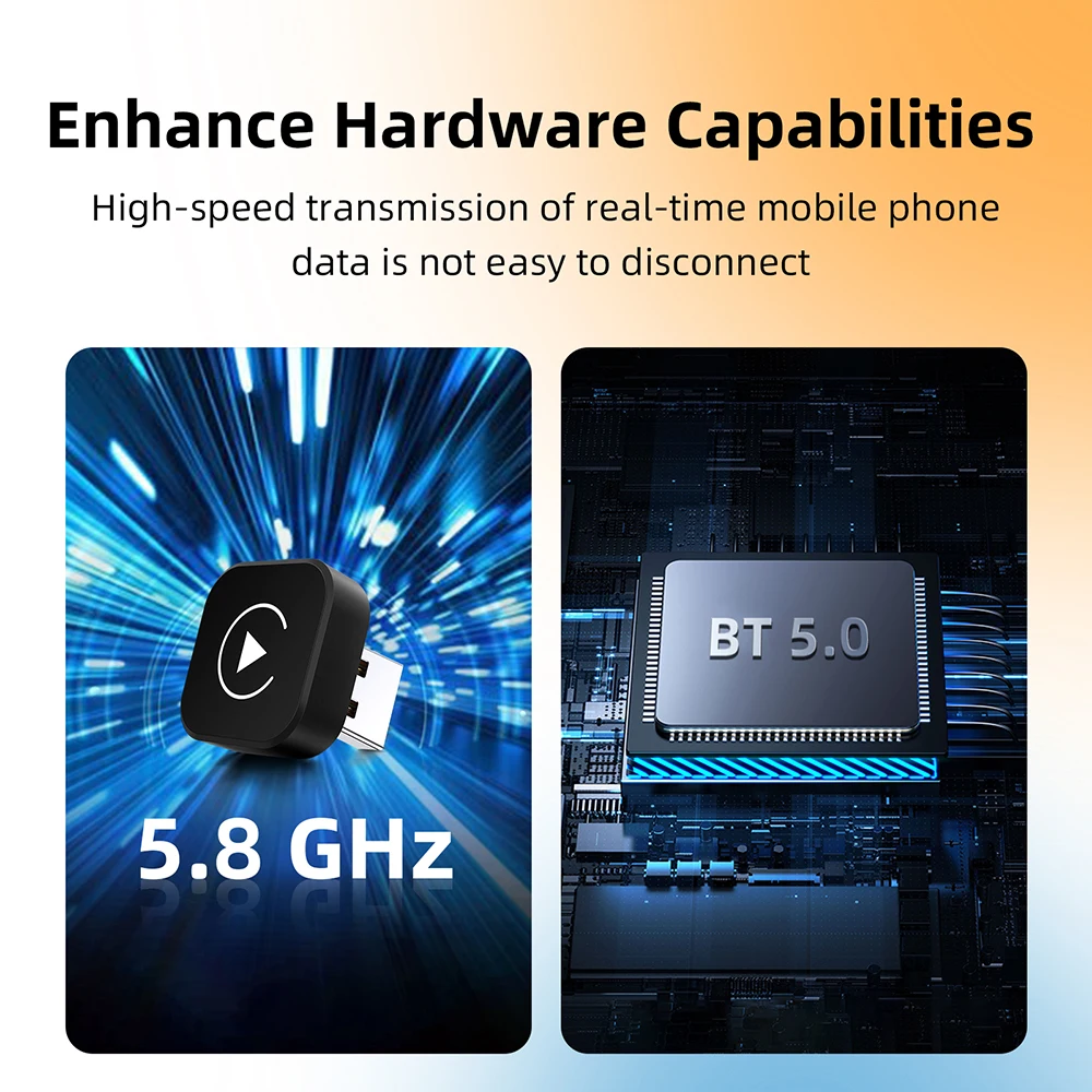 Kabelloser CarPlay- und Android-Auto-Adapter 2-in-1 – Bild 5