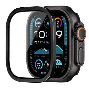 Gehärtetes Glas für Apple Watch Ultra 3 2 49 mm Displayschutzfolie, kratzfest, HD-Vollfolie