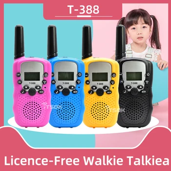 Itsok T388 Walkie-Talkie mit großer Reichweite für Kinder FRS 22CH Free Licience Two Way Radio PMR 8CH