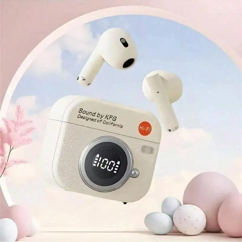 Q86 Bluetooth 5.3 Drahtlose Kopfhörer Power LED Digital – Bild 2