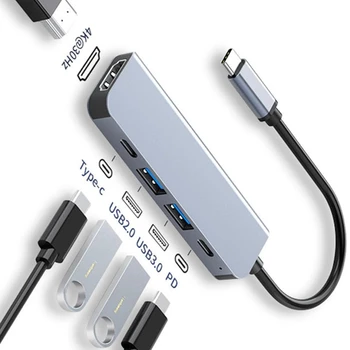 USB-C Hub mit 4K HDMI, USB 3.0 und PD für MacBook, iPad und Samsung DeX