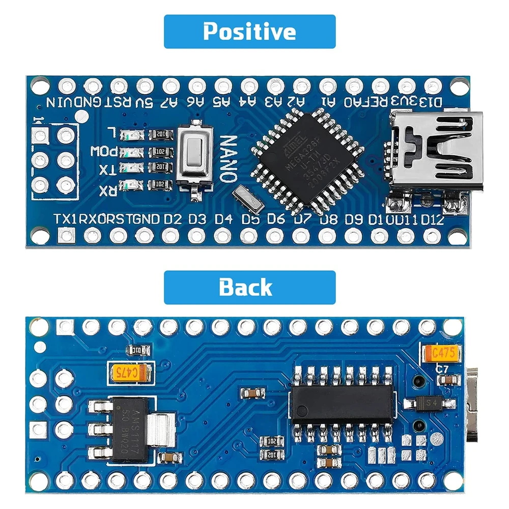 Nano 3.0 Mini Type-C Micro USB mit Bootloader-kompatiblem – Bild 5