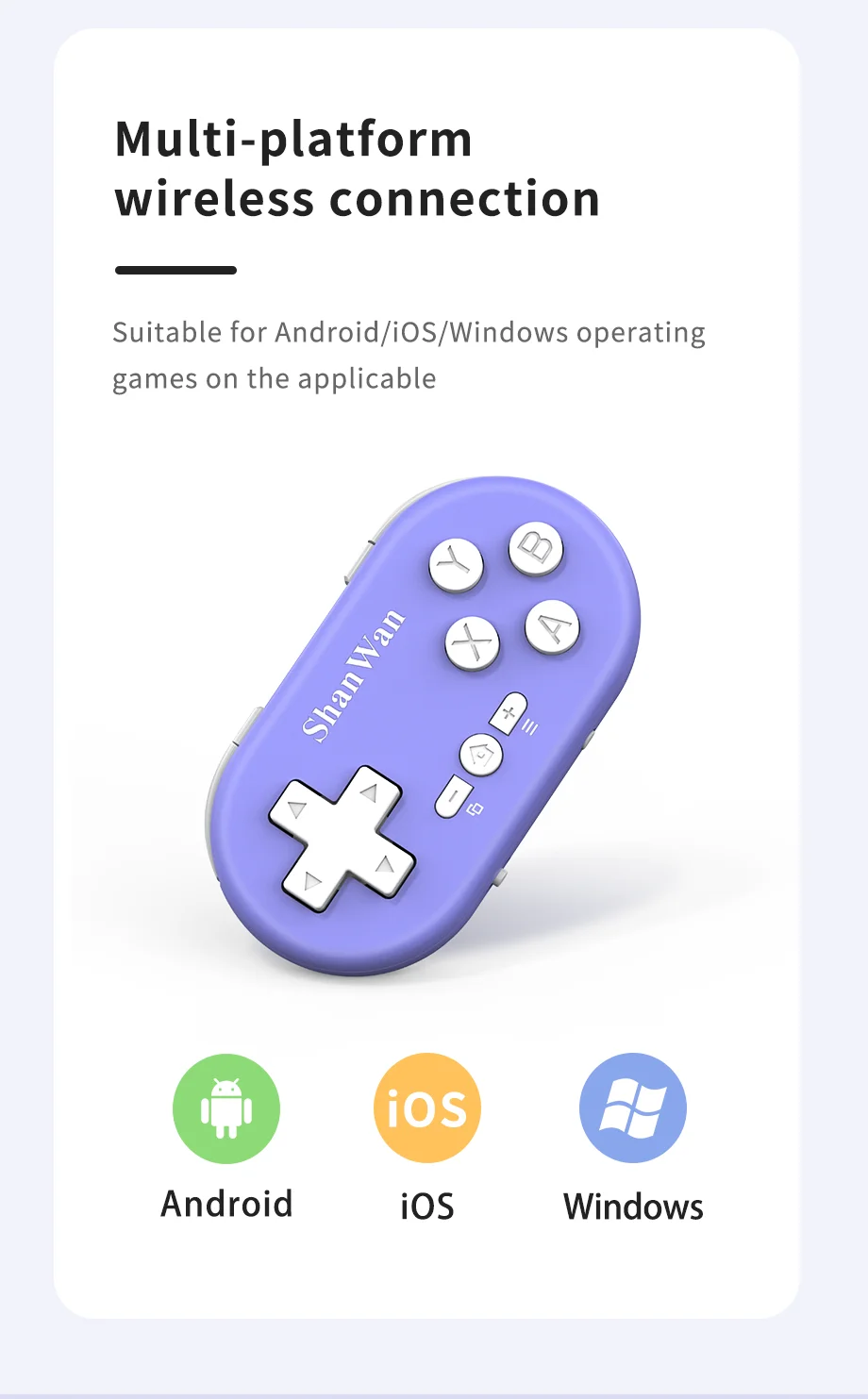 Q36XDV Mini-Game-Controller, tragbare Taschencontroller für – Bild 3