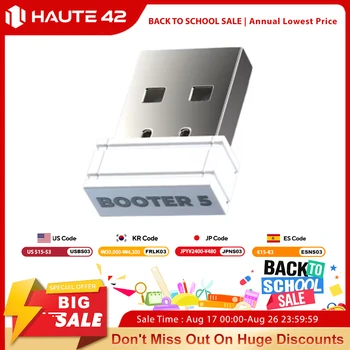 Haute 42 BOOTER 5 Gaming Konverter für HautePad Hitbox Adapter für PS5 /PS4 Konsole Arcade Stick Controller