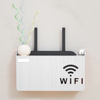 Router-Aufbewahrungsregal, TV-Set-Top-Aufbewahrungsbox
