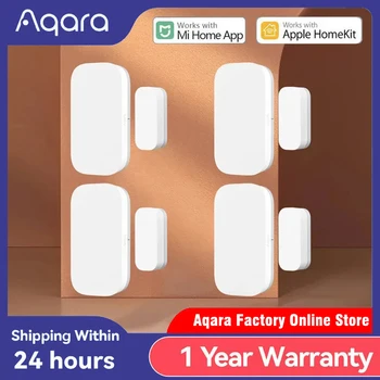 Aqara Tür Fenster Sensor Zigbee MCCGQ11LM Drahtlose APP Fernbedienung für Smart Home Arbeit Mit Xiaomi Mijia
