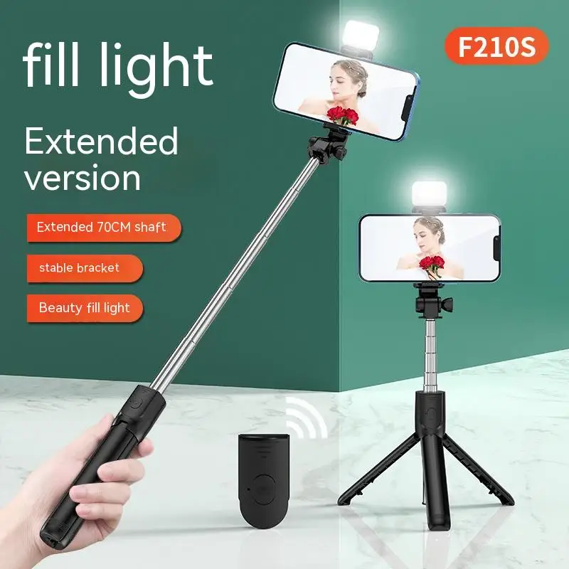 All-in-One erweiterbares tragbares IPhone-Stativ Selfie Stick – Bild 3