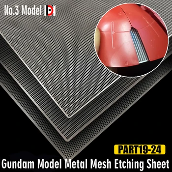Mecha Modell Metallgeflecht Ätzblech Modellierung Upgrade Kits Hobby Handwerk Zubehör