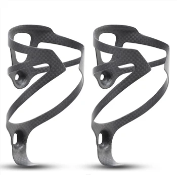 HUALONG 3K Carbon Faser Fahrrad Wasserflaschenhalter Rennrad MTB Gravel Fahrrad Wasserflaschenhalter Käfige