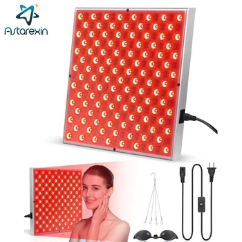 LED Rotlicht therapie Panel Lampe für Gesicht Anti-Aging-Hautpflege Schönheit 225 LED Licht Körper Schmerz