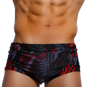 Herren-Badebekleidung, brasilianischer traditioneller Schnitt, Badeanzüge, Schwimmbikini, Surf-Boxershorts