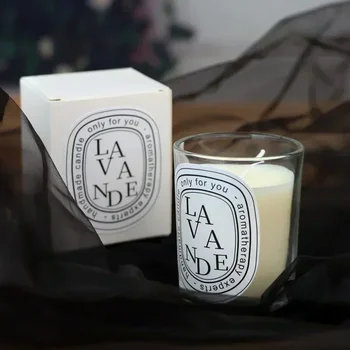 Transparente romantische Aromatherapie-Kerzenlampe, Geschenk, Aromatherapie-Kerze, Gästegeschenk, Kerze