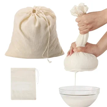 Baumwolle Frischkäse Slicer Gaze Küchen artikel Tofu Filter Tuch Butter Milch Kaffee Werkzeuge Gadgets Essbar
