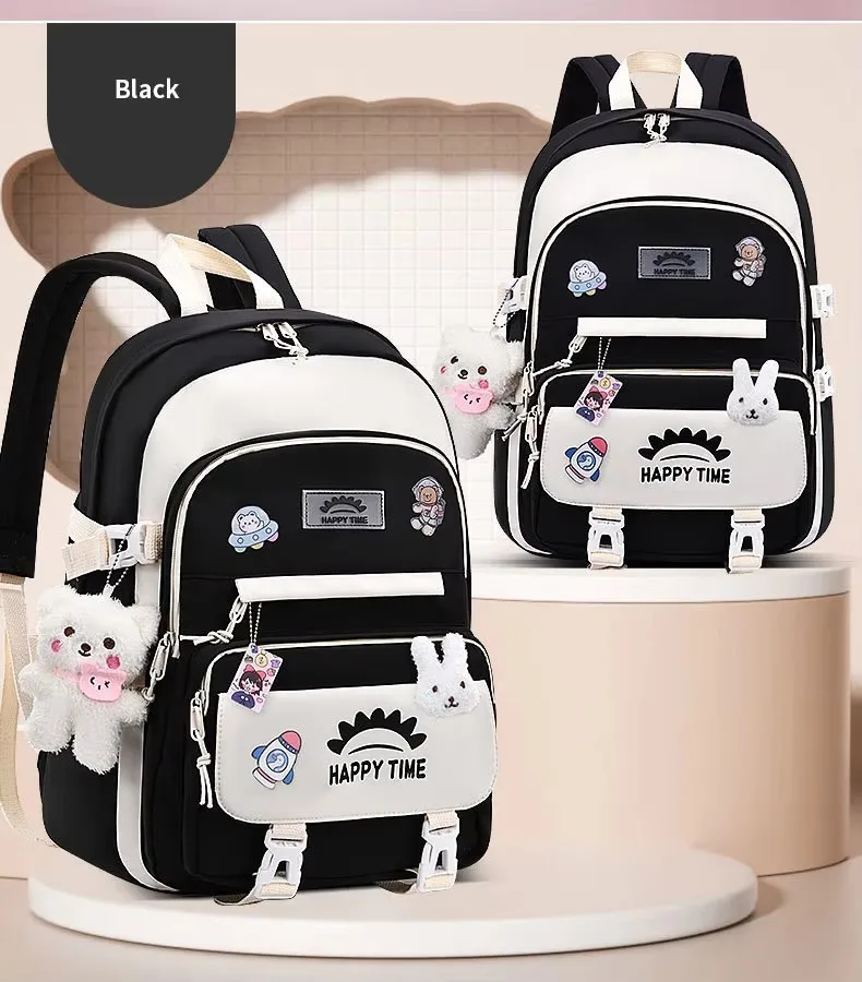 Grundschule Rucksack Für Kinder Kawaii Mädchen Schule Tasche – Bild 4