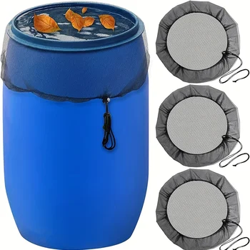 Regenfässer, Bildschirm-Wassereimer-Abdeckungen, Netzabdeckung für Regenwassersammler, Netz