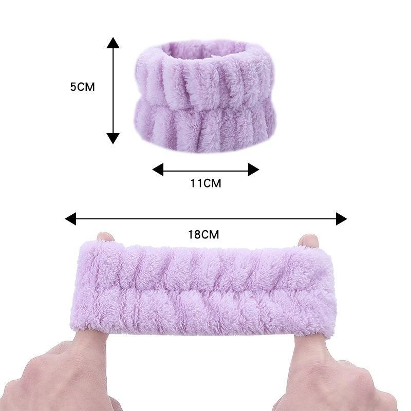 2PCS Wiederverwendbare Spa Handgelenk Waschband Weiche – Bild 6