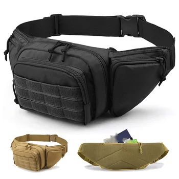 Männer Taille Fanny-Pack Gürtel Tasche Taktische Militärische Motorrad Fahrer Sport Klettern Camping Nylon