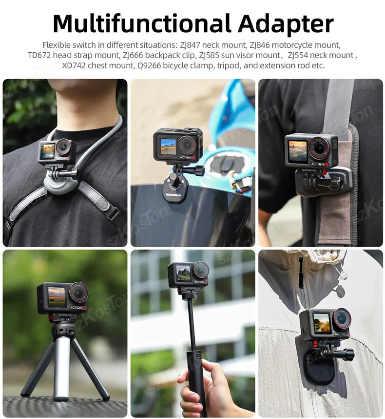 Magnetischer Adapter für DJI Osmo Action 5 Pro OSMO 360/NANO – Bild 3