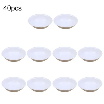 Eintauchen Sojasauce Tasse Plastiks chale tragbare Sauce Schüssel Gewürz schale Vorspeise Teller (40 Stück)