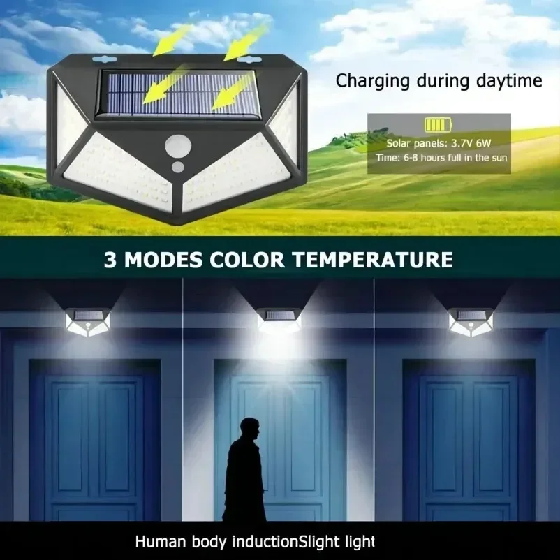Multifunktionale Solarlampe für den Außenbereich – Bild 6