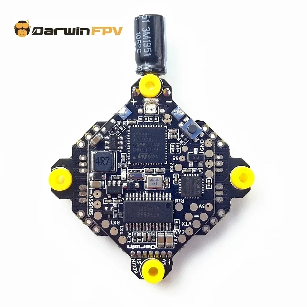 DarwinFPV F411 AIO Flugcontroller Whoop Blheli_S Betaflight – Bild 5