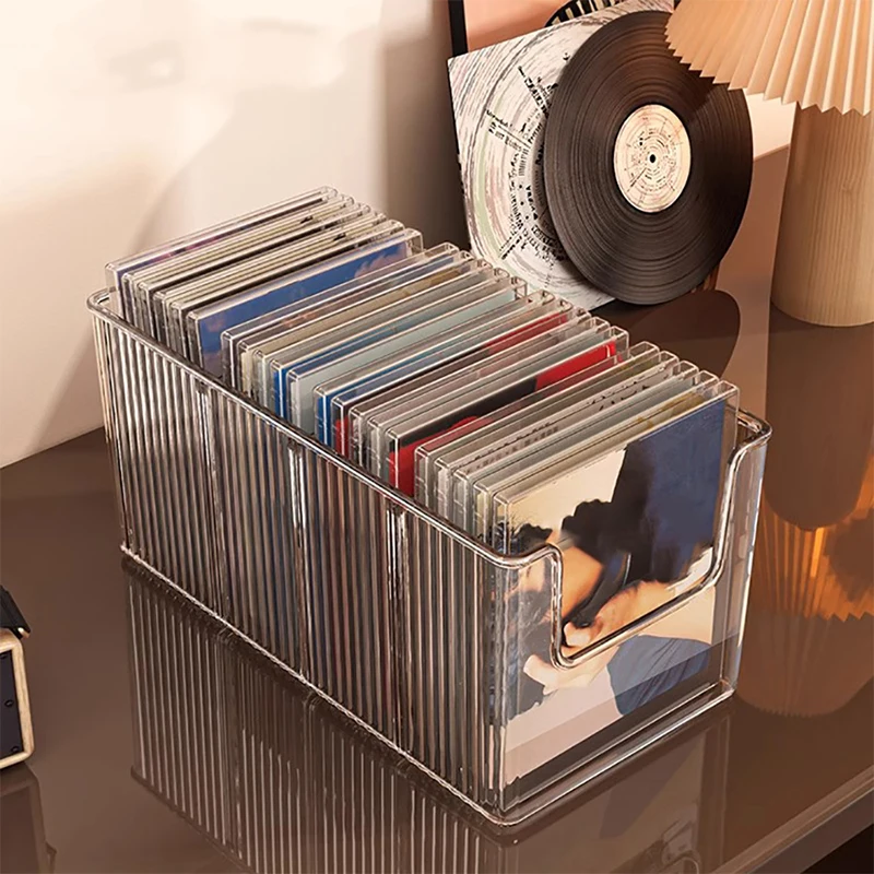 Neue CD Disc Rack Desktop Disc Schwarz Schallplatte – Bild 4