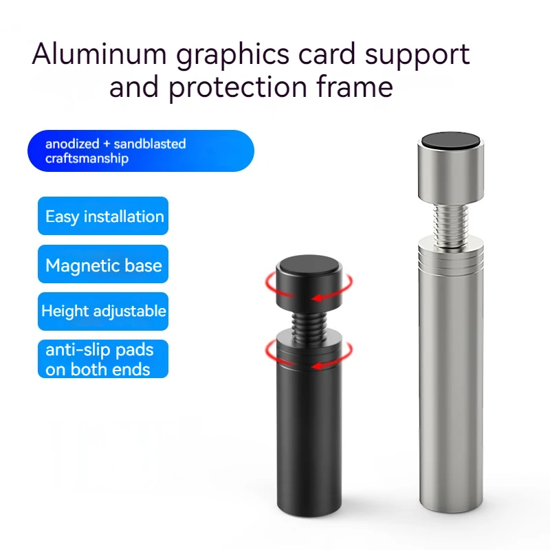 Grafikkarte Unterstützung GPU Halterung Magnetische Schutz – Bild 5