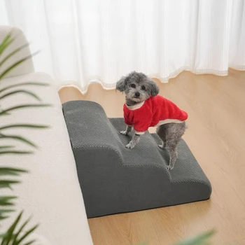 Hundetreppe: Steigfähige Stufen für kleine ältere Hunde, Leiter für Bett und Sofa, für Welpen und kleine Hunde