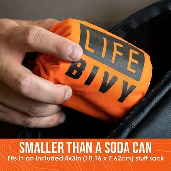 Tragbare Wasserdichte Notfall Überleben Schlafsack Outdoor Edc Camping Ausrüstung Thermische Sack Erste Hilfe