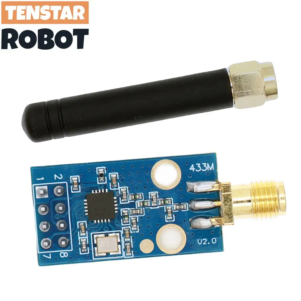 TENSTAR CC1101 433 MHz Funkmodul mit SMA 50 cm Antenne – Bild 6
