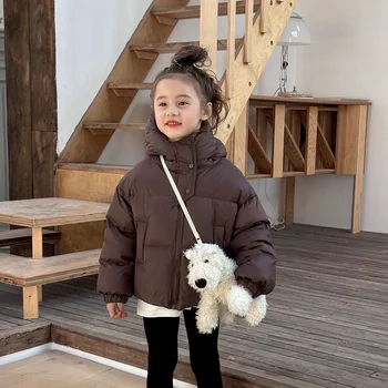 Winter Kinder Warme Daunenmäntel Herbst Kinder Baumwolle Gefütterte Jacken Jungen Mädchen Kleidung Baby
