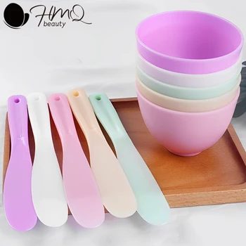 Silikon-Gesichtsmasken-Set mit Schüssel, Spatel und Pinsel für DIY-Hautpflege und Schönheitssalon