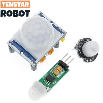 PIR Sensor HC-SR501 HC-SR602 HC-Sr505 Einstellen IR Pyroelektrische Infrarot Motion Detektor Modul