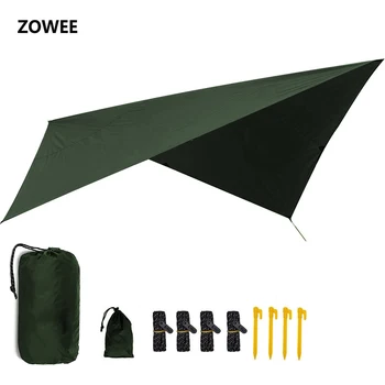 Ultraleicht Outdoor Tragbare Hängematte Markise Zelt Hängen Tragen-wider Große Multi-funktionale Matte Klapp