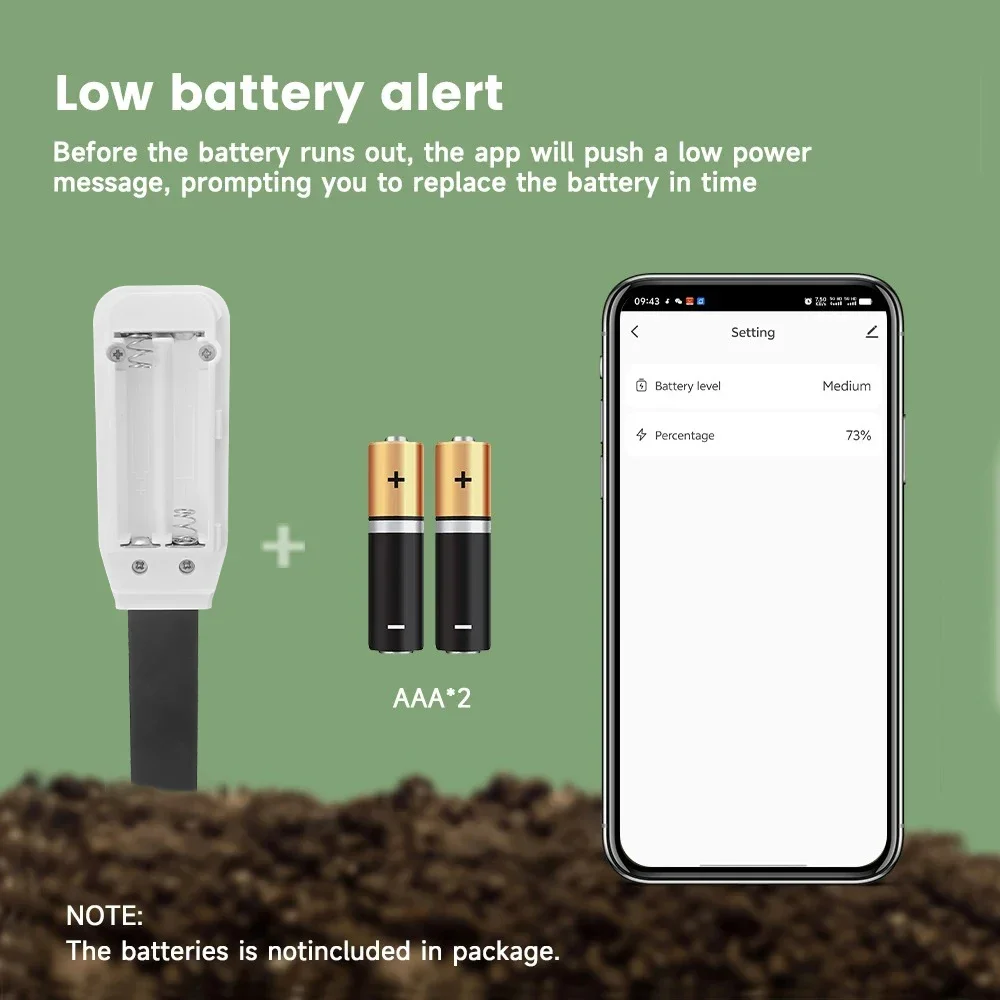 Intelligenter Bodentester-Sensor BT Tuya – Bild 5
