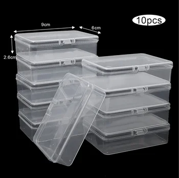 Transparente Kunststoff Boxen Spielkarten Container Lagerung Fall Verpackung Poker Spiel Karte Box Brettspiele