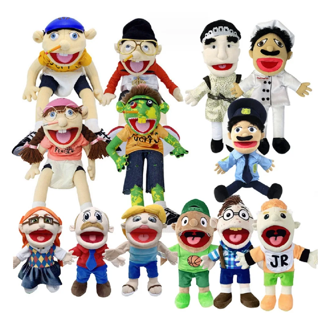 Neue Jeffy Puppet Doll Jeffy Handpuppe Sml Jeffy Puppet